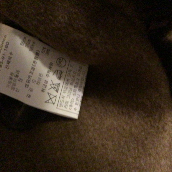 Demoo Parkchoonmoo luxury brand wool blend coat size 38 but roomy Camel color - Picture 5 of 8